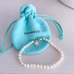 Genuine Tiffany & Co. Dainty Pearl Bracelet